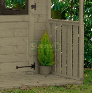 Optional 2ft 6in deep verandah