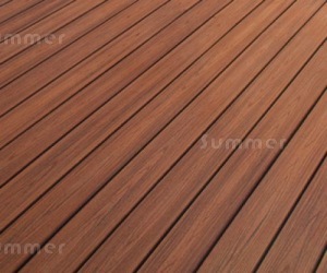 WPC solid decking kits - brown