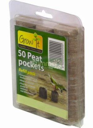 Refill peat pockets