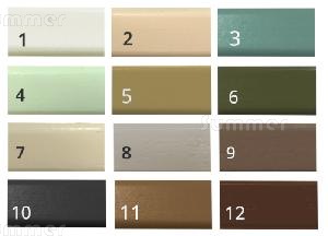 SUMMERHOUSES xx - Paint finish - Full colour chart