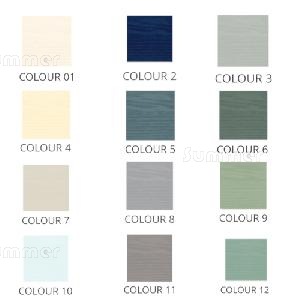 GAZEBOS xx - Paint finish - Full colour chart