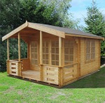 Shire Hatfield Log Cabin - Verandah, FSCĀ® Certified Shire Hatfield Log Cabin - Verandah, FSCĀ® Certified