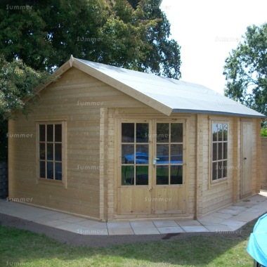 Shire Livia Ropsley - Two Room Corner Log Cabin, FSC® Certified