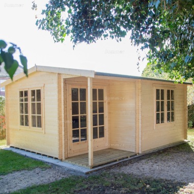 Shire Twyford Log Cabin - Integral Porch, FSC® Certified