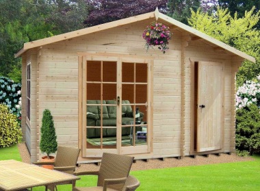 Shire Bourne Log Cabin - Part Summerhouse, Part Shed, FSC® Certified