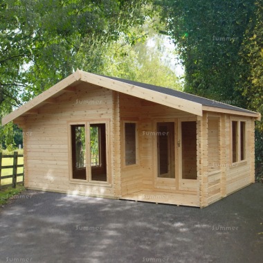 Shire New Forest Log Cabin - Two Rooms, FSC® Certified