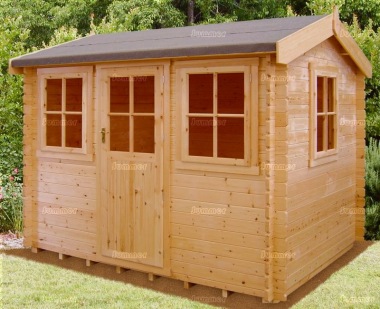 Shire Hemsted Log Cabin - Single Door, FSC® Certified