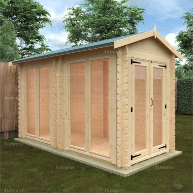 Apex 19mm Log Cabin 180 - Fast Delivery, Many Possible Designs Apex 19mm Log Cabin 180 - Fast Delivery, Many Possible Designs
