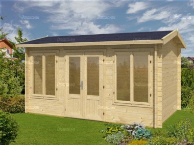 Side Door Apex 45mm Log Cabin 276 - Double Glazed, FSC® Certified Side Door Apex 45mm Log Cabin 276 - Double Glazed, FSC® Certified