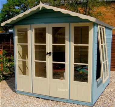 Shire Kensington Summerhouse - Apex Roof, FSC® Certified