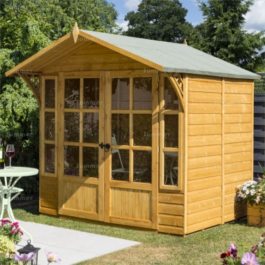 Rowlinson Eaton Summerhouse - Double Door, FSC® Certified Rowlinson Eaton Summerhouse - Double Door, FSC® Certified